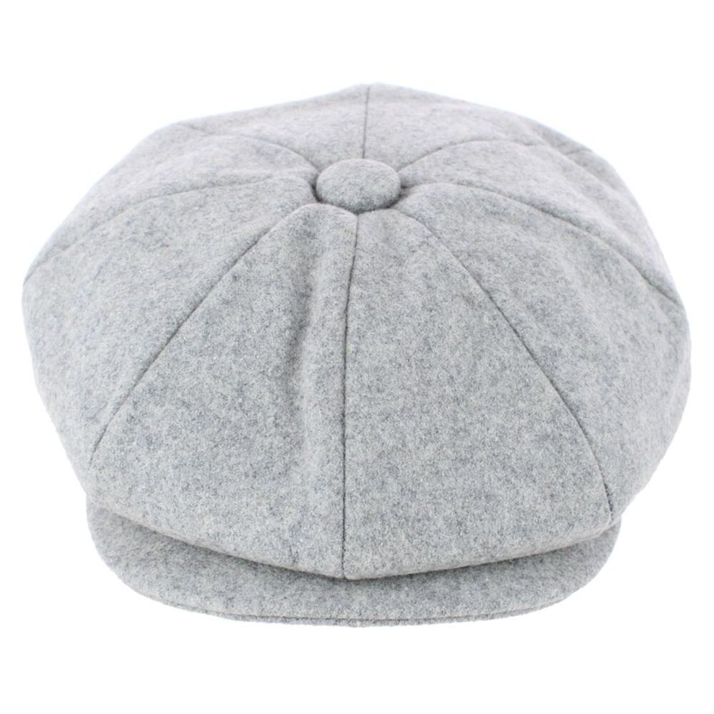 Epoch Hats Company Men's Melton Wool 8 Quarter Newsboy Cap